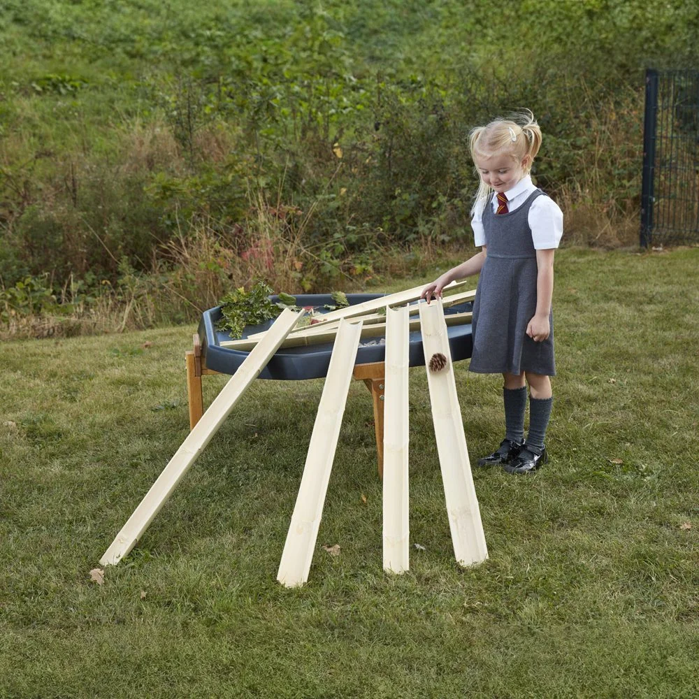 Bamboo Chutes - Pack of 8 - (L)1m