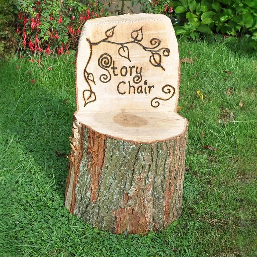 Rustic Story Chair