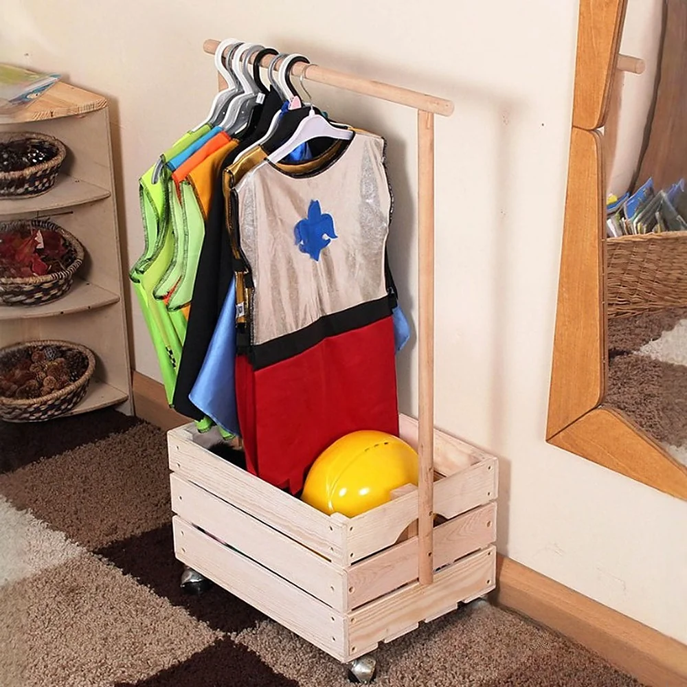 Portable Affordable Dressing Up Rail