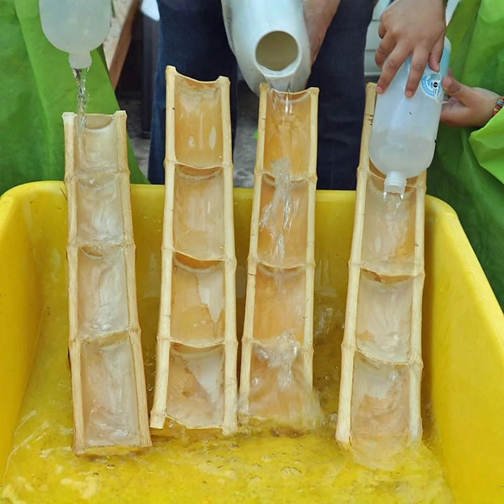 Tabletop Bamboo Waterfall - Pack of 4