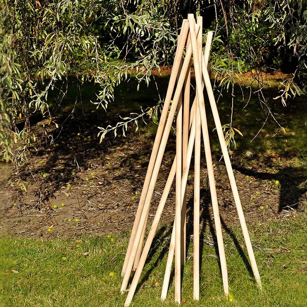 Hardwood Poles - Pack of 10