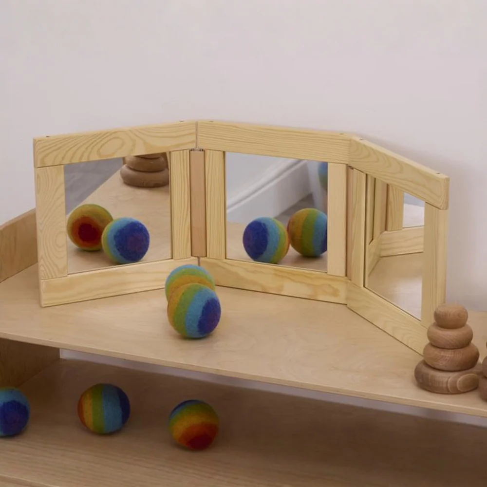 Table Triptych Mirror