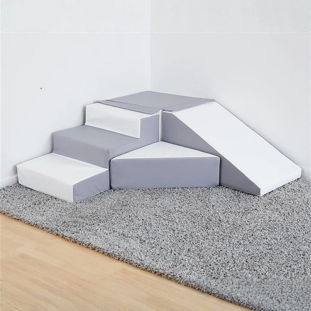 Baby Soft Play Crawl Ramp - 4 Piece Set
