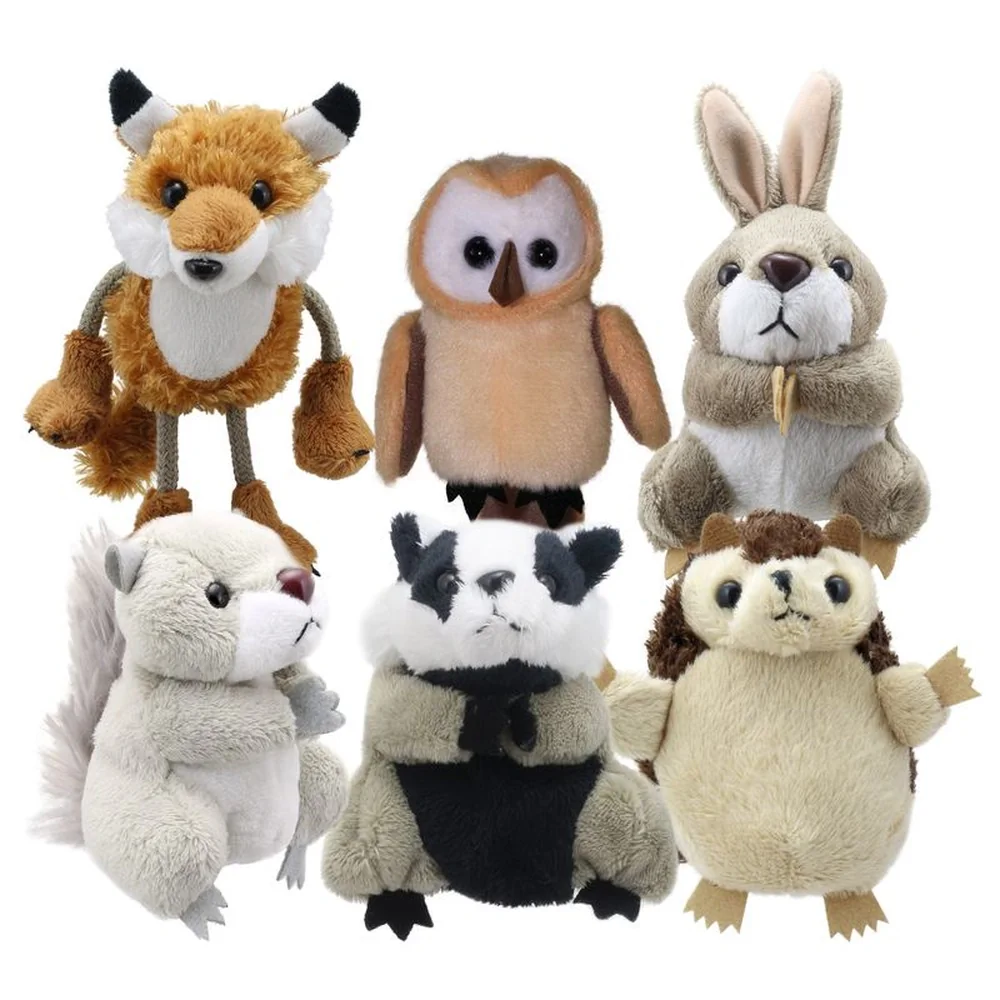 Finger Woodland Puppets - Set of 6