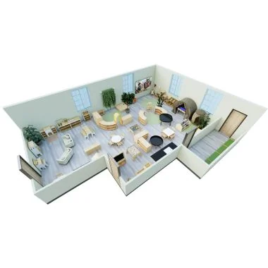 Large Indoor Pre-School Room (Ages 3-4)