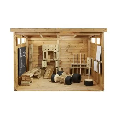 Makerspace Construction Cabin with Resources Bundle