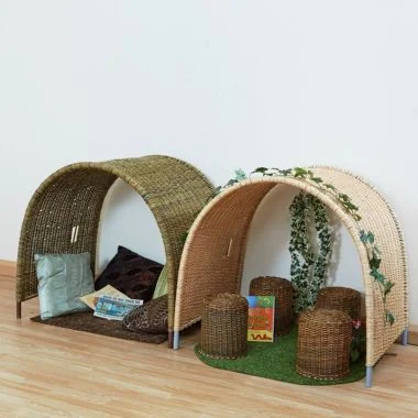 Medium Wicker Arch Pair with Resources Bundle