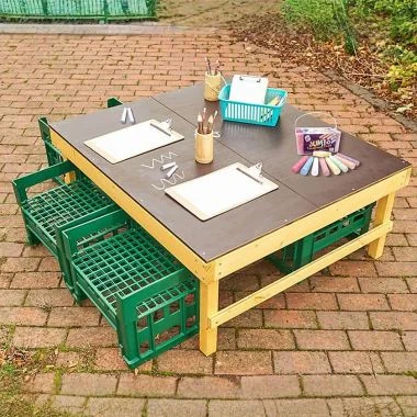 Windmill H Crate Chalk Table - (H)46cm Bundle