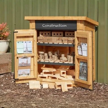 Compact Construction Shed with Resources Bundle