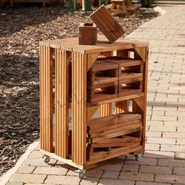 Half Size Deckciting Trolley & Blocks Bundle