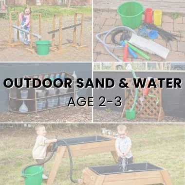 Outdoor Sand & Water Age 2-3