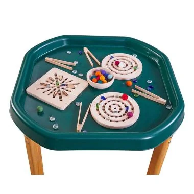 Tray and Wooden Mandala Pattern Frames Set