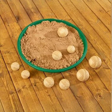 Sensory Zen Bamboo Balls and Trays Set