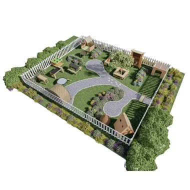 Outdoor Sensory Garden - Medium Set