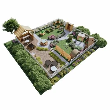 Outdoor Sensory Garden - Large Set