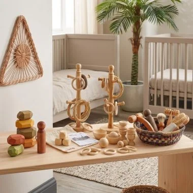 Heuristic Wood Baby Room Resources Bundle - (Ages 0-2)