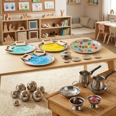 Heuristic Silver Set Toddler Resources Bundle - (Ages 2-3)