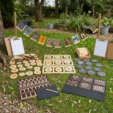 Outdoor Mark Making Area Set  | 3-4 years