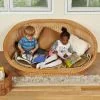 Wicker Reading Sofa