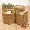 Cosy Super Strong Wicker Seat & Storage - Set of 4