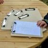 A5 Wooden Clipboards - Pack of 6