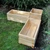 Corner Planter Set - 3 Piece Set