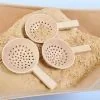 Short Handle Holey Spoons - Pack of 3