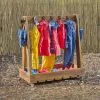 Outdoor Mobile Cloakroom Storage - Nursery / EYFS