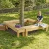 Seat Around Bench Set - Set of 4