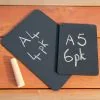 A4 Easy Chalkboards - Pack of 4