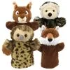 British Wildlife Puppets - Set of 4
