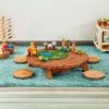 Tuff Spot Tray Friendly Wooden Tables - (H)23cm