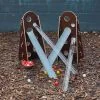 Outdoor Long Last Cascade Guttering Stands - Set of 2