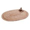 Oval Jute Mat 60/90 Cm