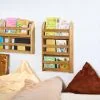 Curiosity Flat Facing Wall Bookcase - Narrow