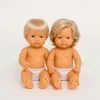 Baby Dolls Caucasian Boy and Girl - Set of 2