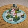 Felt Scenery Pond Mat with Loose Parts