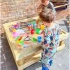 Wooden Outdoor Drawing Table