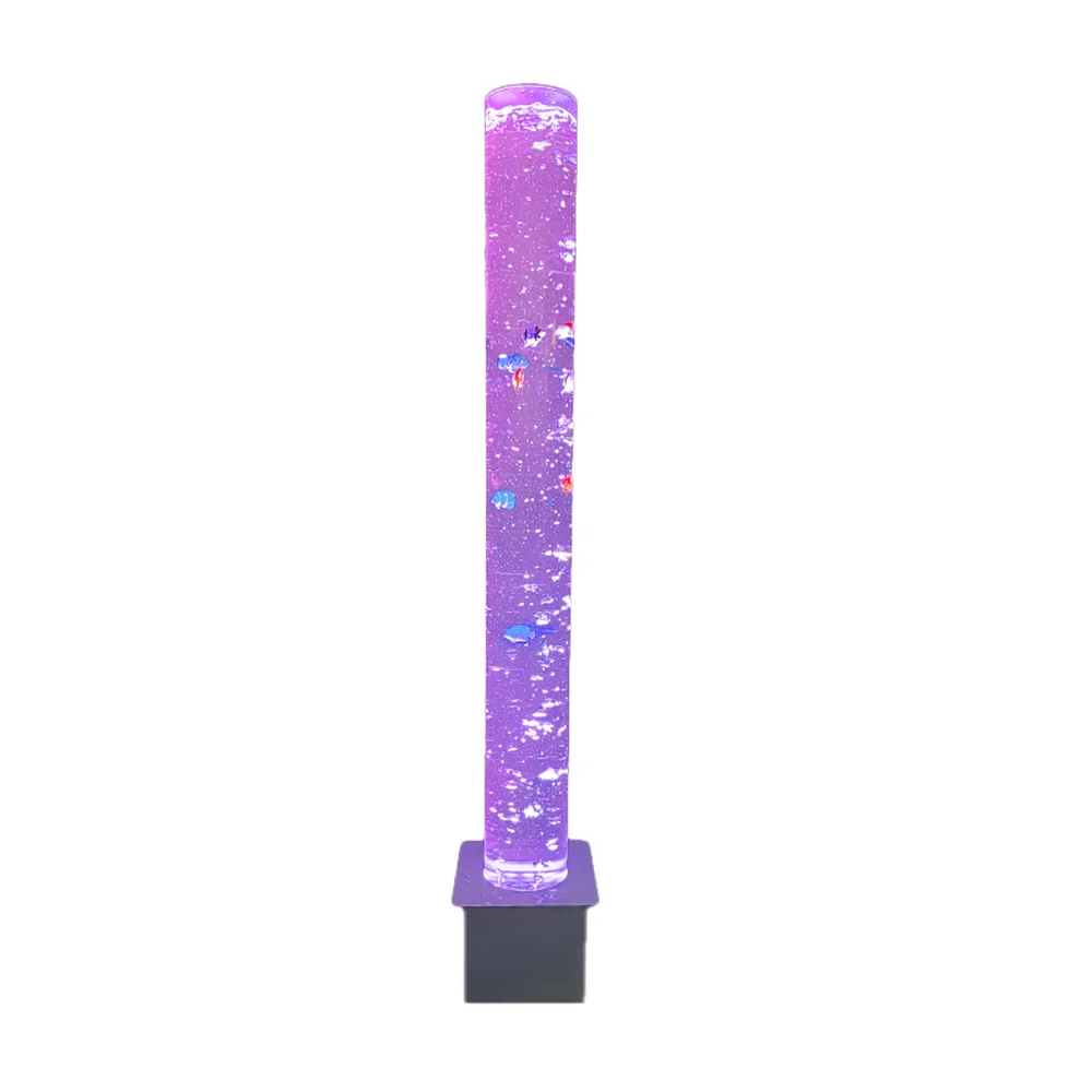 150cm Bubble Tube With White Base