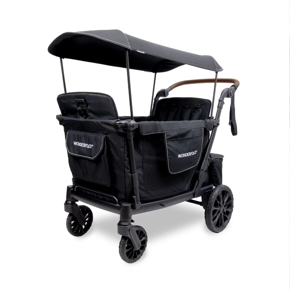 L4 Quad Stroller Wagon Jet Black