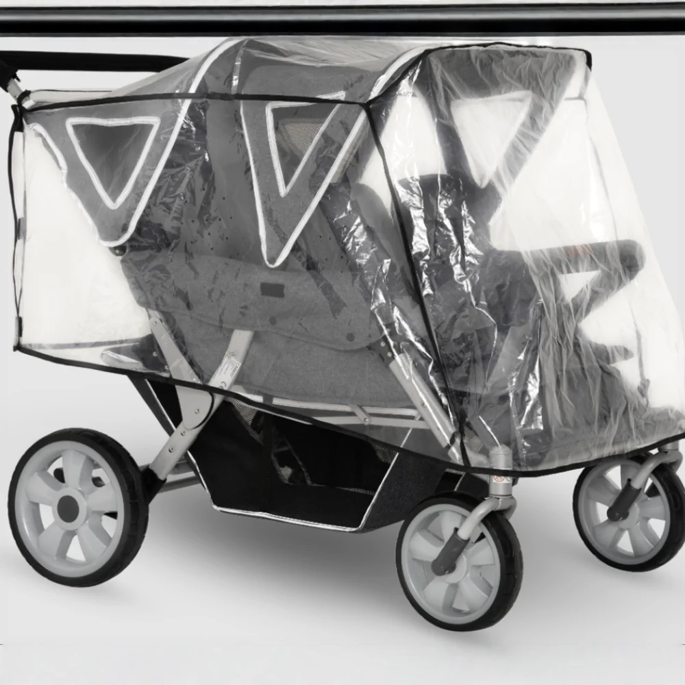 Cabrio 6 Seater Stroller Rain Cover