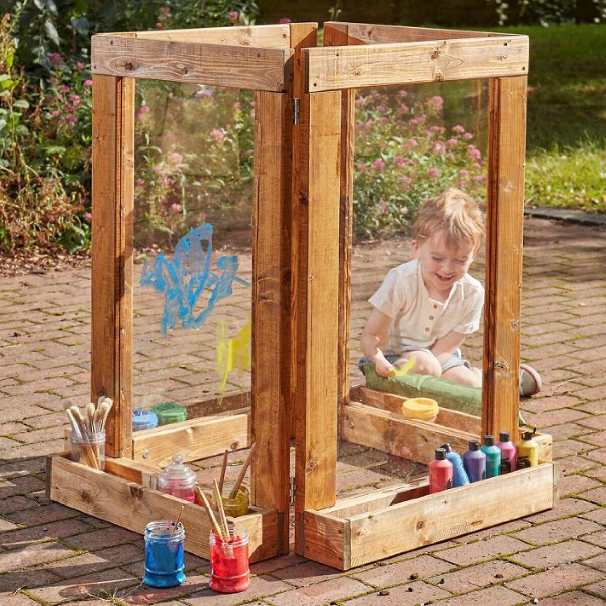 Four Panel Art Easel
